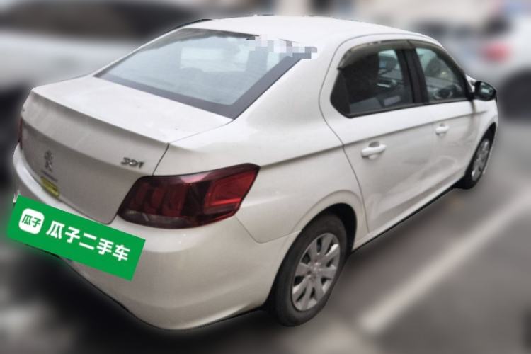 Used Peugeot 301 2018 1.6L Manual Comfort Edition Rear Right 45 Deg