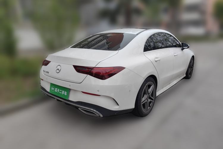 Used Mercedes-Benz CLA 2024-Year Facelifted CLA 200 Rear Right 45 Deg
