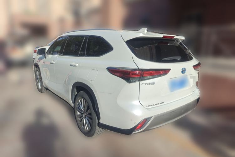 Used Toyota Highlander 2022 Dual-Engine 2.5L Four-Wheel Drive Prestige Version 7 Seats Rear Left 45 Deg