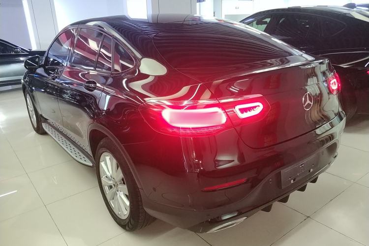 Used Mercedes-Benz GLC Coupe 2020 GLC 260 4MATIC Coupe SUV Rear Left 45 Deg