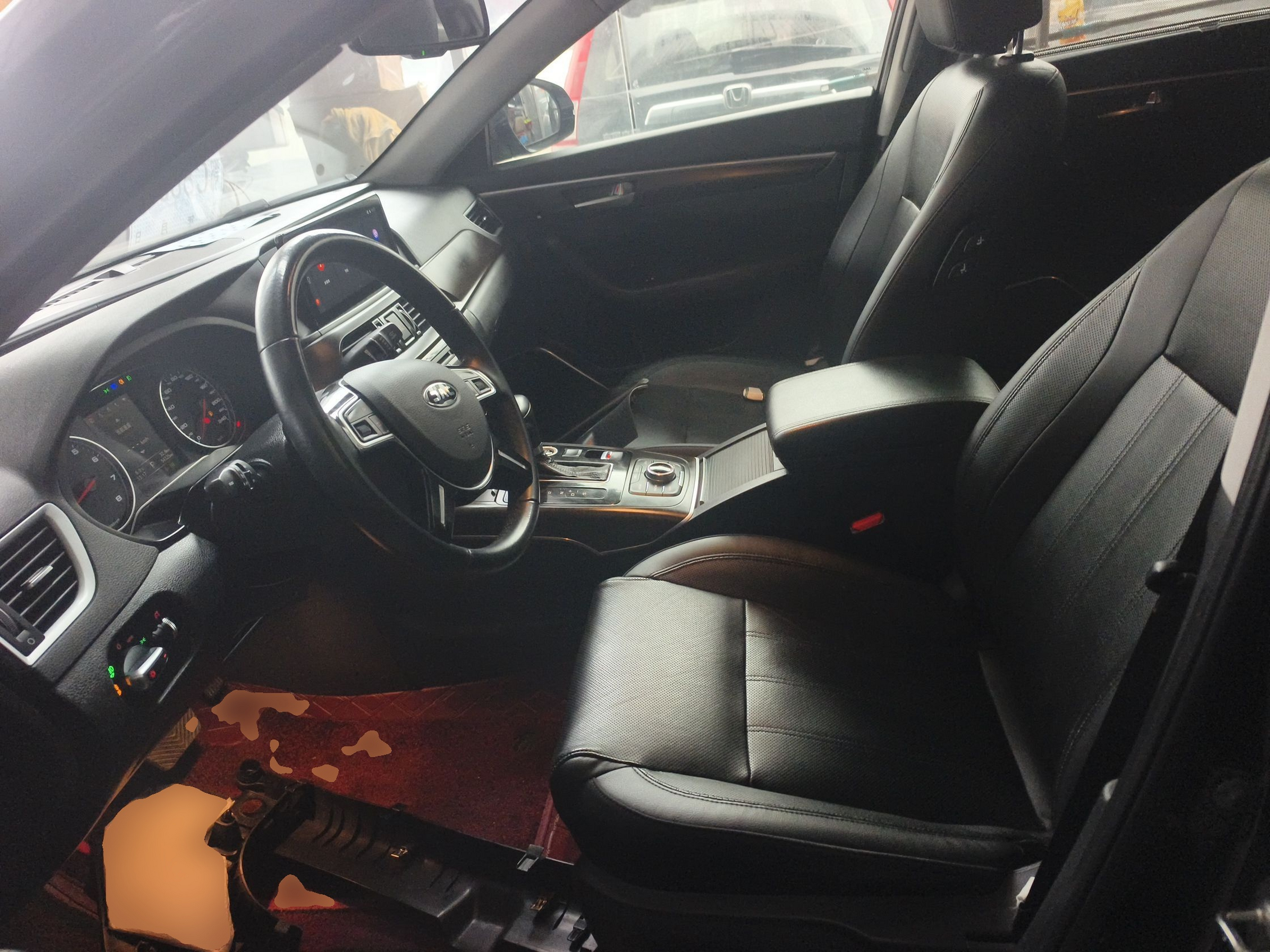 Avant de la voiture