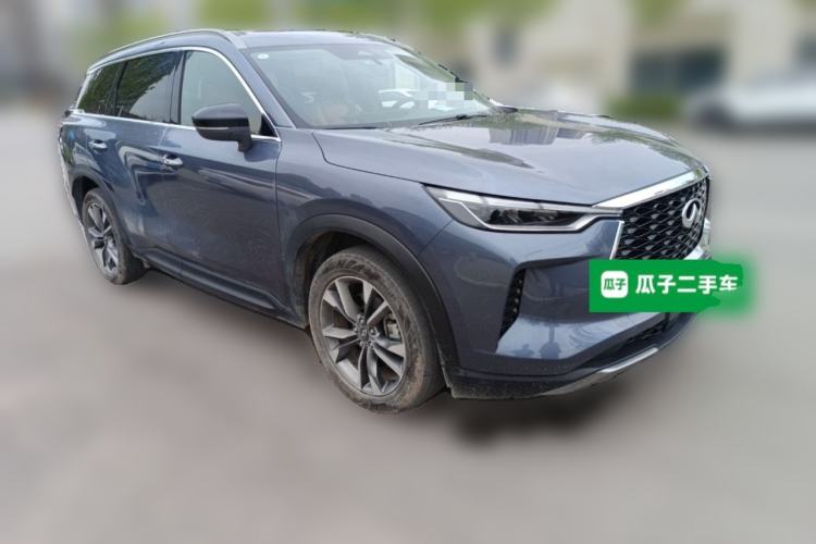 Used Infiniti QX60 2022 2.0T Four-Wheel Drive Luxury Edition Front Right 45 Deg