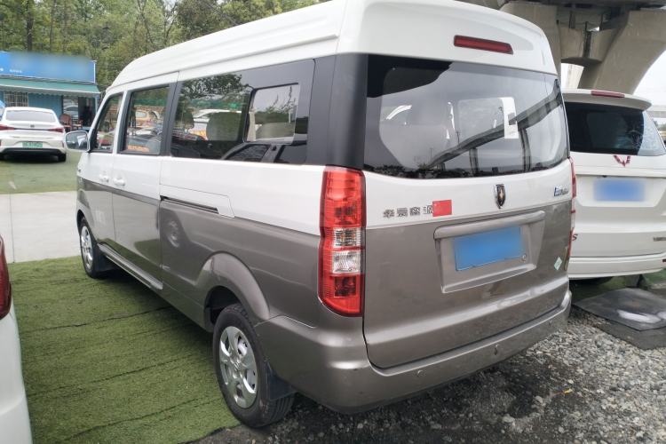 Used Jinbei New Hiace X30L CNG 2021 1.5L Natural Gas Wealth Single-Steaming Air-Conditioned Bus SWCC15M Rear Left 45 Deg