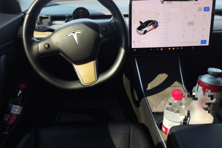 Used Tesla Model 3 2019 Long-Range Rear-Wheel-Drive Version Steering Wheel