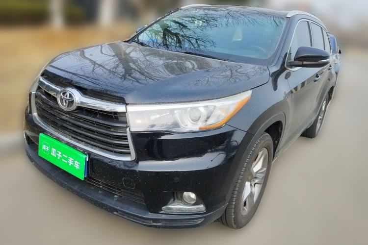 Used Toyota Highlander 2017 2.0T Four-Wheel Drive Luxury Edition 7 Seats