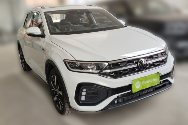 Used Volkswagen T-ROC 2025 Facelifted 300TSI DSG Two-Wheel-Drive Chen Guang Edition Front Right 45 Deg