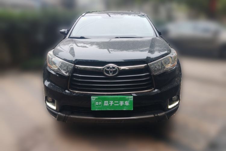 Used Toyota Highlander 2017 2.0T Four-Wheel Drive Black Edition Limited Model