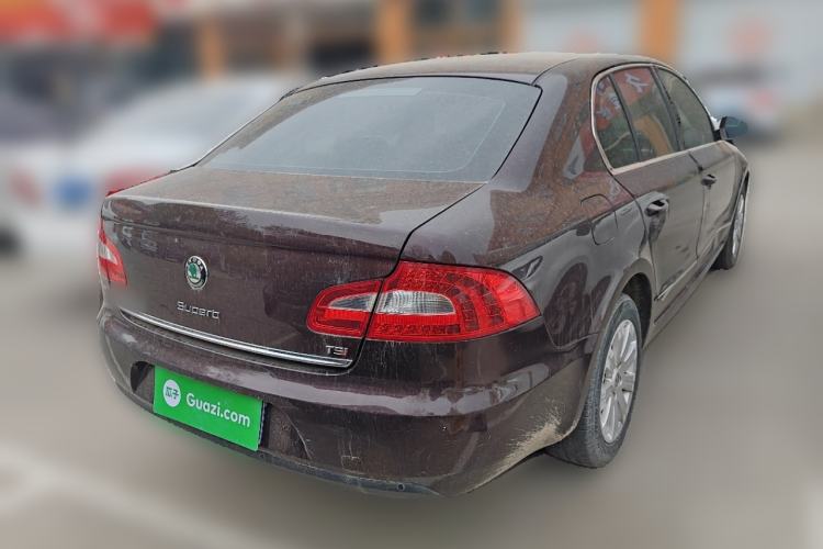 Used Skoda Superb 2009 1.8TSI Automatic Prestige Edition Rear Right 45 Deg