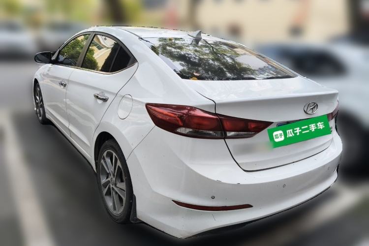 Used Hyundai Elantra (6th Generation / Lingdong) 2018 1.6L Automatic 15th Anniversary Special Edition Rear Left 45 Deg