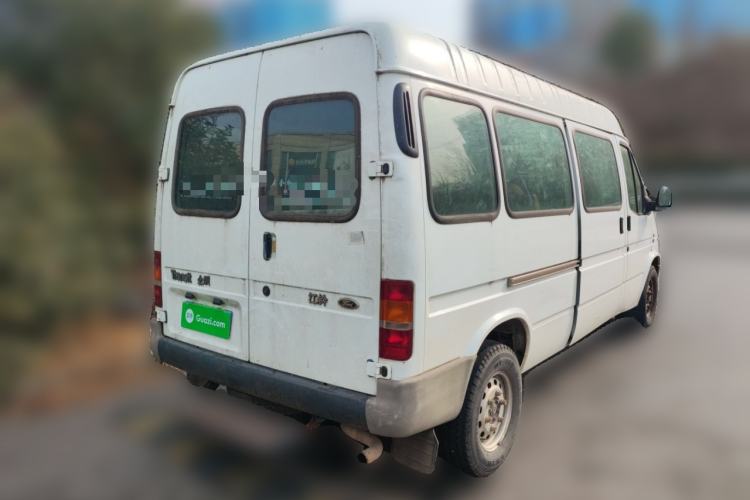 Used Ford Classic Transit 2013 2.8T Refurbished Diesel Ice-White Logistics Vehicle Long Wheelbase Mid-Roof Model JX493ZLQ4