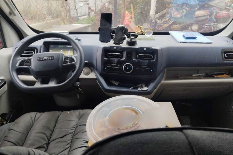 Used SRM New Energy E3L 2025 Ningde 53.58kWh 365KM Practical Bus Center Console