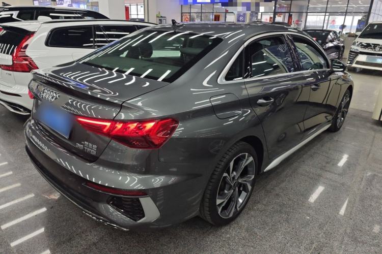 Used Audi A3 2024 A3L Limousine 35 TFSI Luxury Sport Edition Rear Right 45 Deg