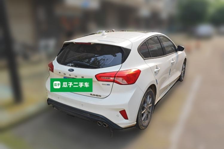 Used Ford Focus 2021 Hatchback EcoBoost 180 Automatic Titanium Edition Rear Right 45 Deg