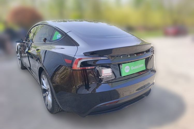 Used Tesla Model 3 2023 Rear-Wheel-Drive Version Rear Left 45 Deg