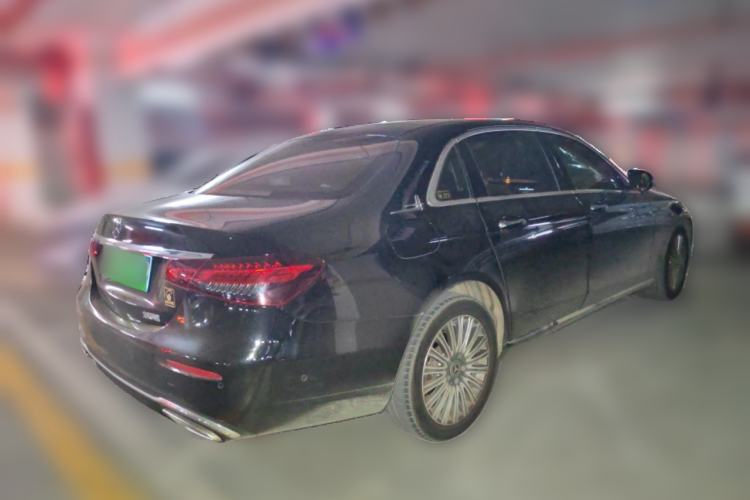 Used Mercedes-Benz E-Class 2021 E 300 L Stylish Model Rear Right 45 Deg