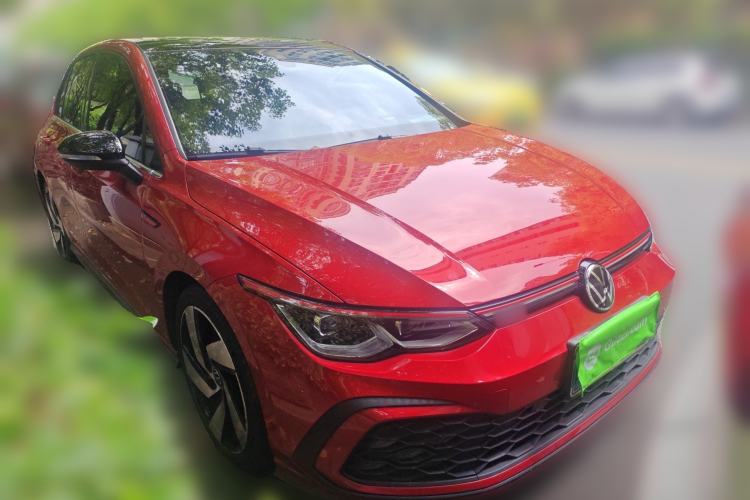 Used Volkswagen Golf GTI 2021 380TSI DSG GTI Front Right 45 Deg