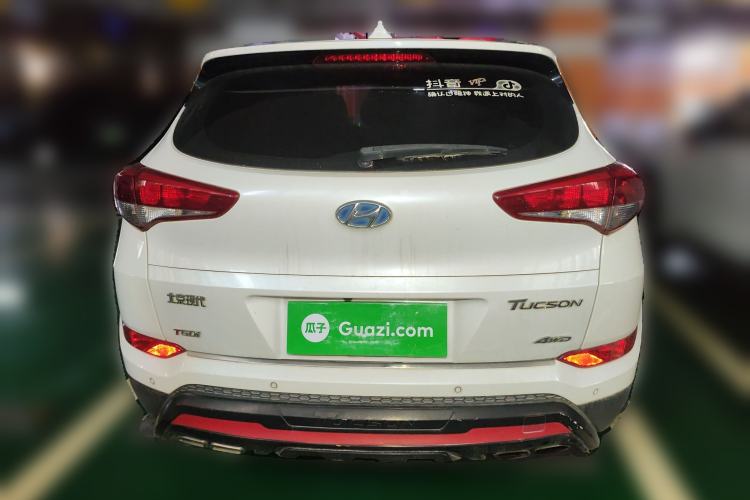 Used Hyundai Tucson 2015 1.6T Dual-Clutch Two-Wheel-Drive Smart Model Rear