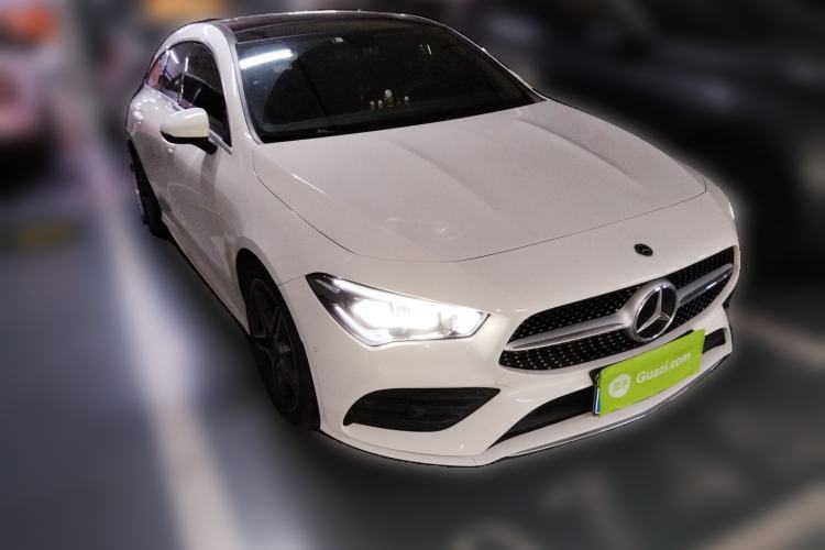 Used Mercedes-Benz CLA 2021 CLA 200 Shooting Brake Front Right 45 Deg