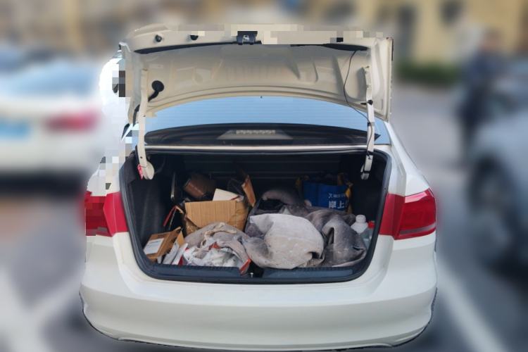 Used Volkswagen Santana 2016 1.4L Manual Fashion Edition Trunk