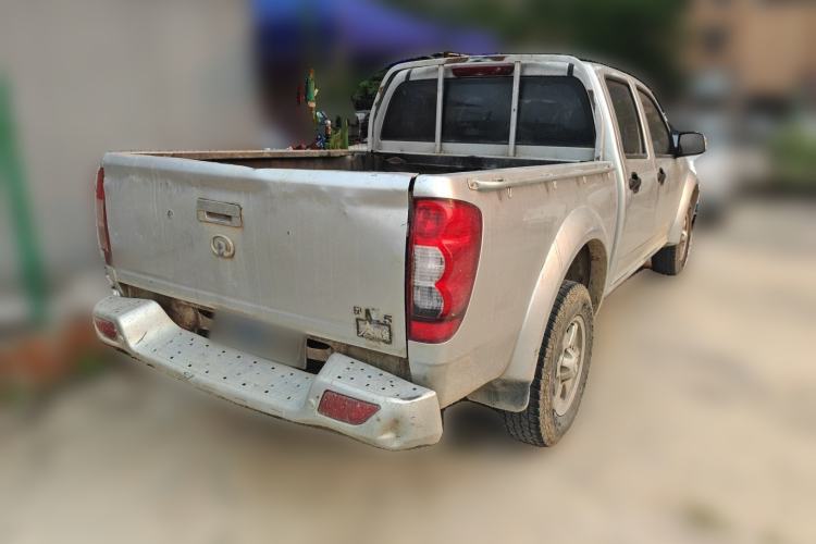 Used Great Wall Wingle 5 2017 2.0T European-spec Diesel Two-Wheel-Drive Entry-Level Big Double-Cab GW4D20D Rear Right 45 Deg