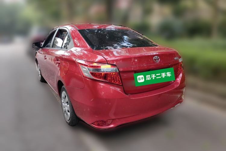 Used Toyota Vios 2016 1.5L Automatic ZhiZhen Xingyao Edition Rear Left 45 Deg