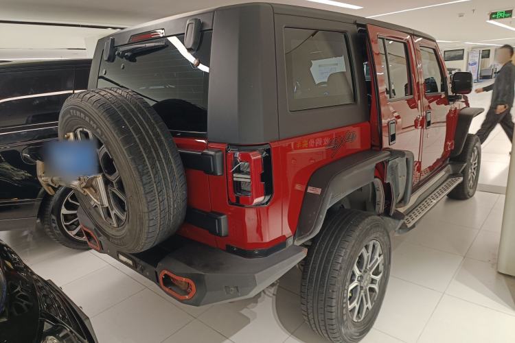 Used BAIC Off-Road BJ40 2020 2.0T Automatic Four-Wheel Drive Urban Hunter Edition Chivalrous Type Rear Right 45 Deg