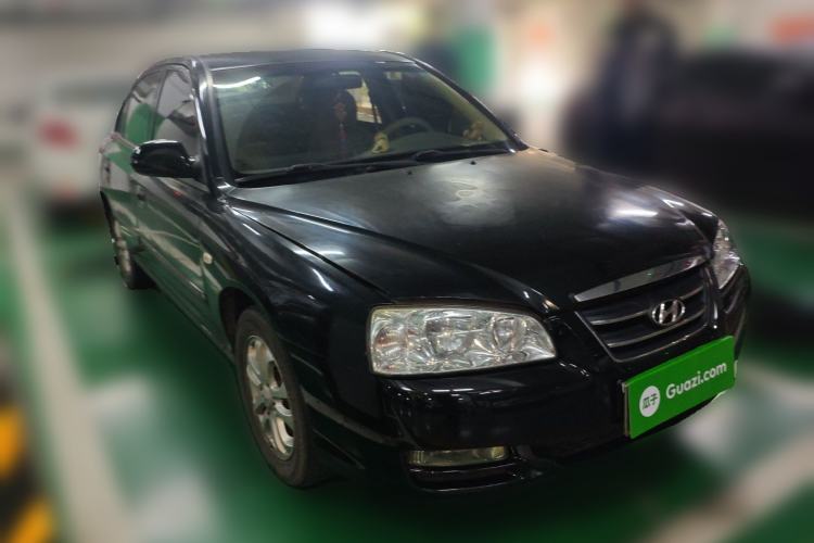 Used Hyundai Elantra 2007 1.6L Manual Comfort Model Front Right 45 Deg