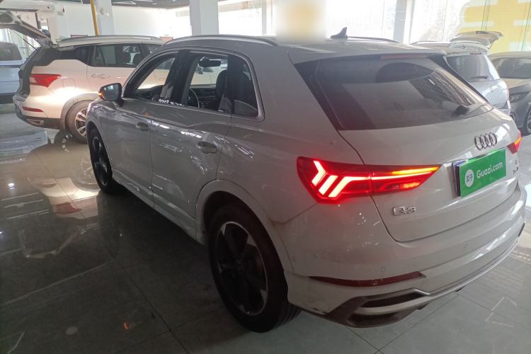 Used Audi Q3 2022 35 TFSI Fashion Dynamic Model Rear Left 45 Deg