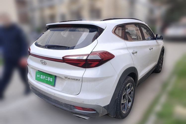 Used Hyundai Tucson 2019 280TGDi Dual-Clutch Two-Wheel Drive Fashion Edition China V Standard Rear Right 45 Deg