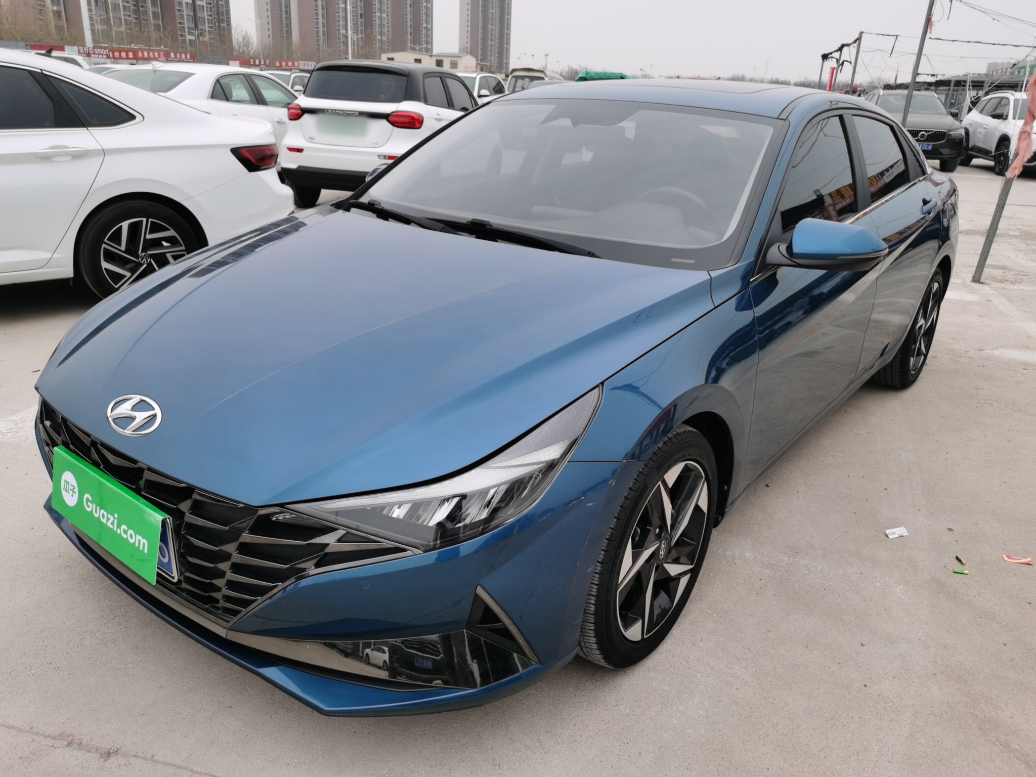 Parte inferior delantera