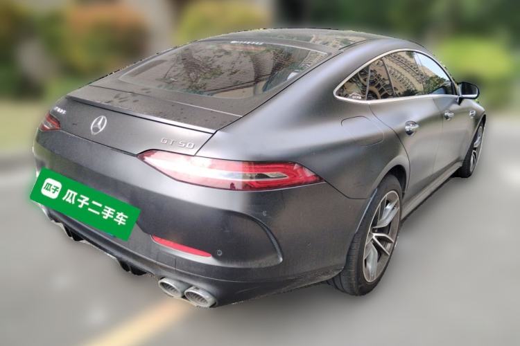 Used Mercedes-Benz AMG GT 2020 AMG GT 50 Four-Door Coupe Rear Right 45 Deg