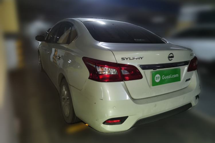 Used Nissan Sylphy 2019 1.6XV CVT Smart Connect Luxury Edition China V Standard Rear Left 45 Deg