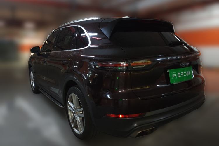 Used Porsche Cayenne 2018 Cayenne 3.0T Rear Left 45 Deg