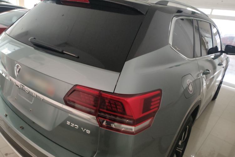 Used Volkswagen Teramont 2020 330TSI Two-Wheel-Drive Luxury Edition China VI Standard Rear Right 45 Deg