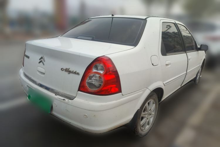 Used Citroen Elysee 2013 Sedan Classic 1.6L Manual Tech Model CNG Rear Right 45 Deg