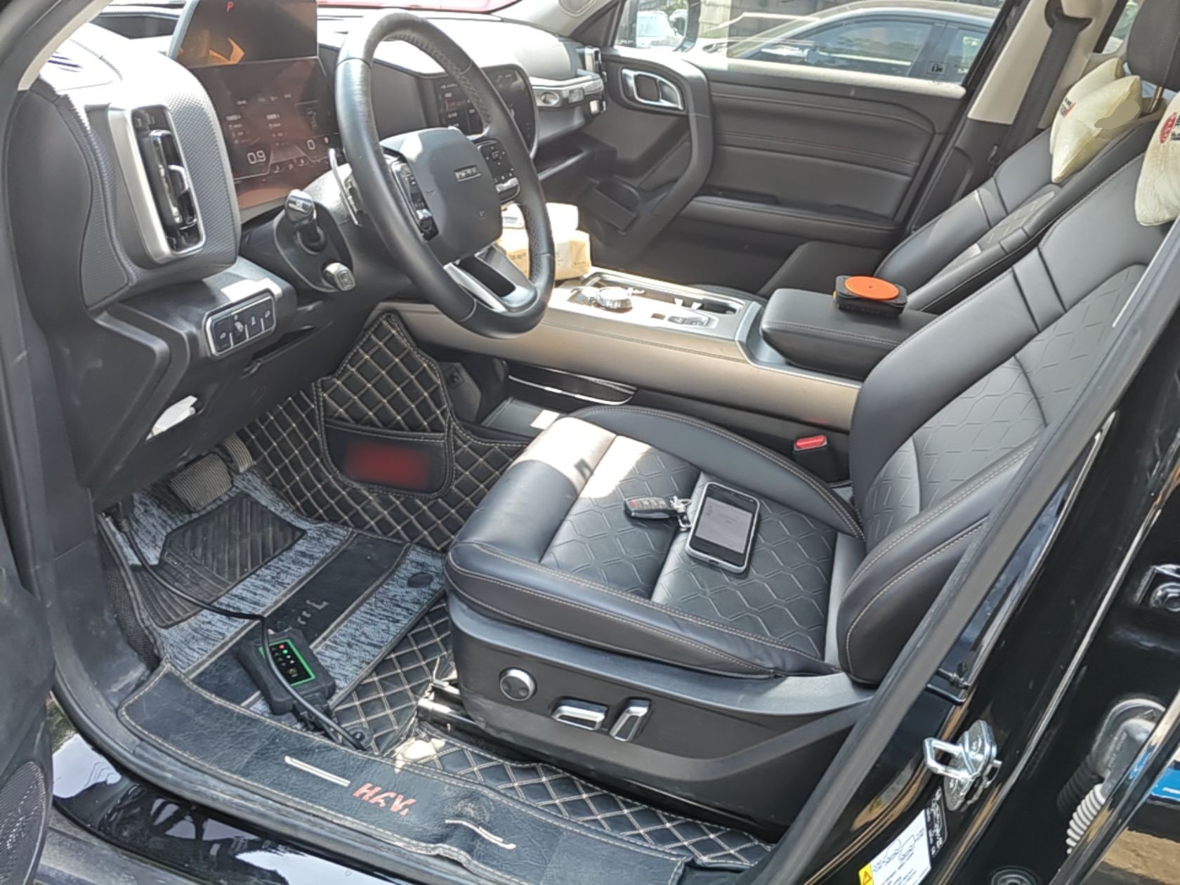 Avant de la voiture