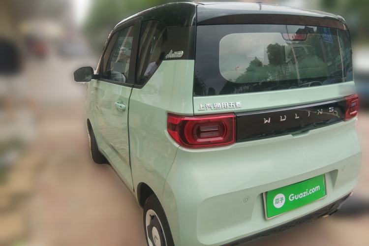 Used Wuling Hongguang MINIEV 2021 Macaron Premium Model – Lithium Iron Phosphate Rear Left 45 Deg