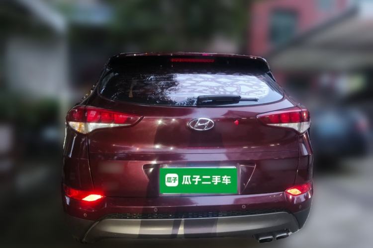 Used Hyundai Tucson 2015 1.6T Dual-Clutch Two-Wheel-Drive Smart Model Rear