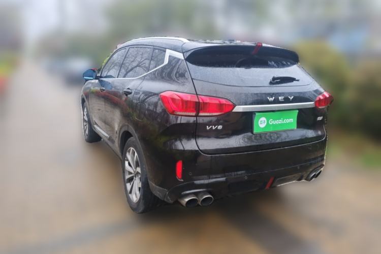 Used Wey VV6 2018 2.0T Two-Wheel-Drive Ultra-Luxury Version China V Standard Rear Left 45 Deg
