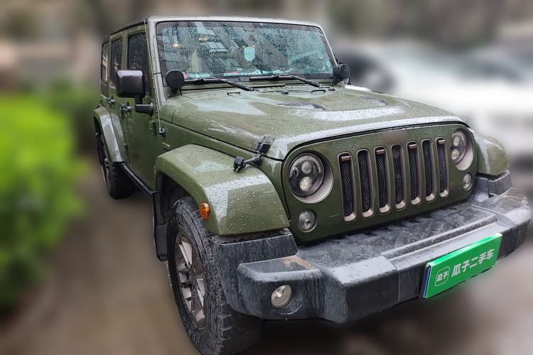 Used Jeep Wrangler 2016 3.0L Sahara 75th Anniversary Edition Front Right 45 Deg