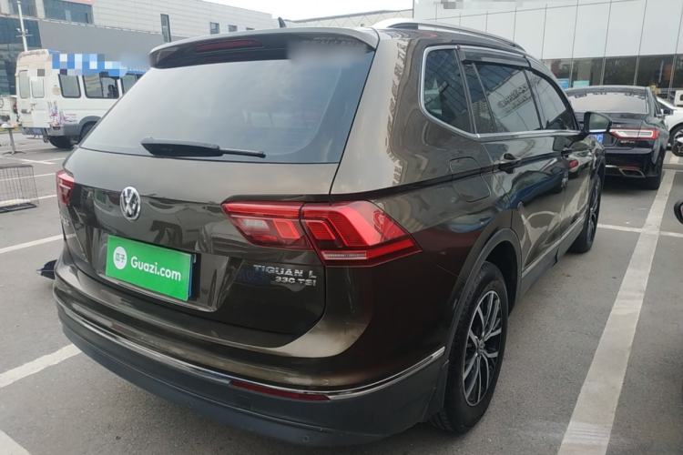 Used Volkswagen Tiguan L 2017 330TSI Automatic Two-Wheel Drive Luxury Edition Rear Right 45 Deg