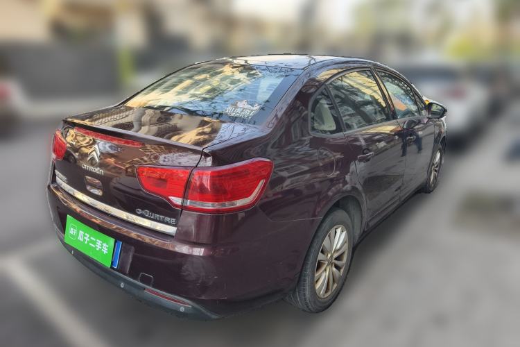 Used Citroen C-Quatre 2014 VTS Version 1.6L Manual - Premium Model Rear Right 45 Deg