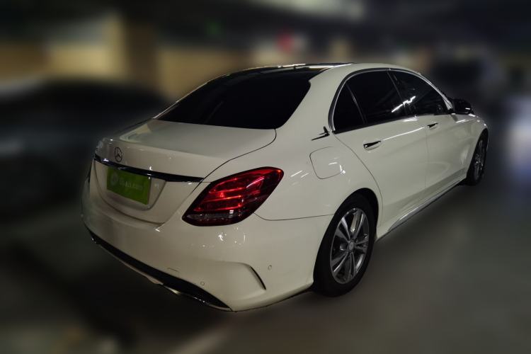 Used Mercedes-Benz C-Class 2016 C 200 L Sport Edition Rear Right 45 Deg