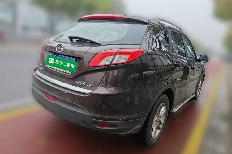 Used GAC Trumpchi GS5 2013 1.8T Automatic Two-Wheel Drive Luxury Edition Rear Right 45 Deg