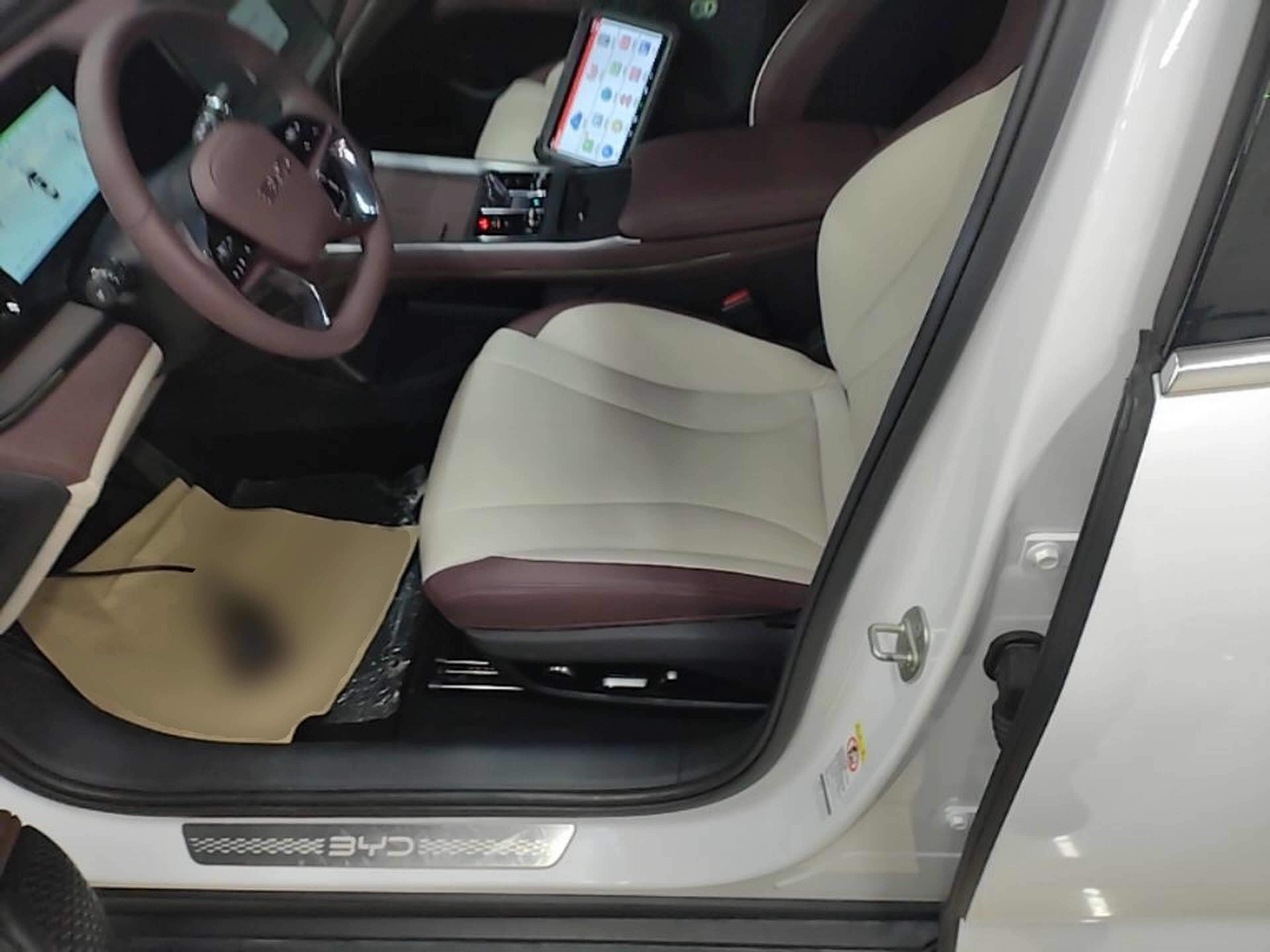 Avant de la voiture