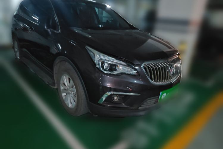 Used Buick Envision 2017 28T Four-Wheel Drive Elite Model Front Right 45 Deg