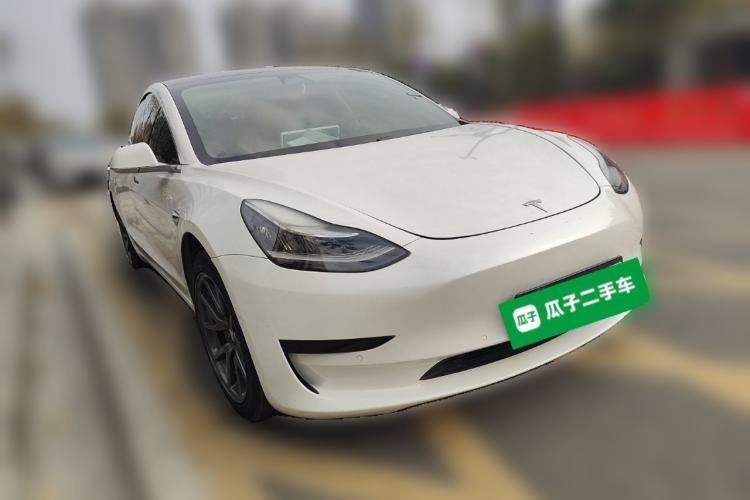 Used Tesla Model 3 2020 Standard Range Rear-Wheel Drive Upgraded Version Front Right 45 Deg
