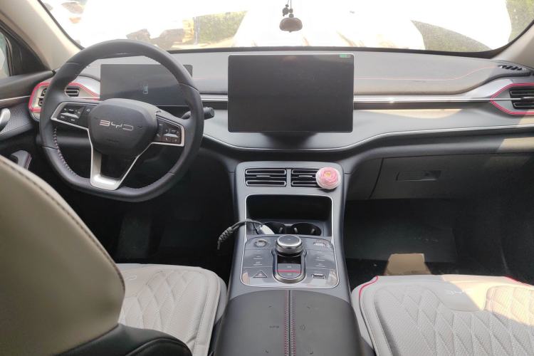 Used BYD Destroyer 05 2023 Champion Edition DM-i 55KM Prestige Model Center Console