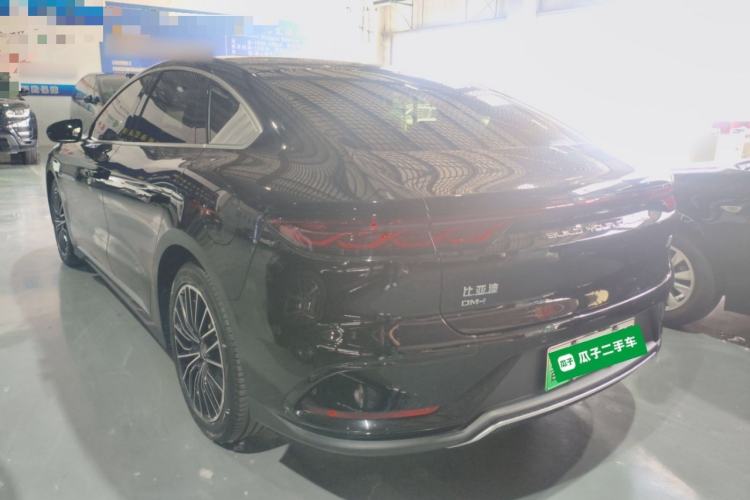 Used BYD Han 2022 DM-i 121KM Luxury Model Rear Left 45 Deg