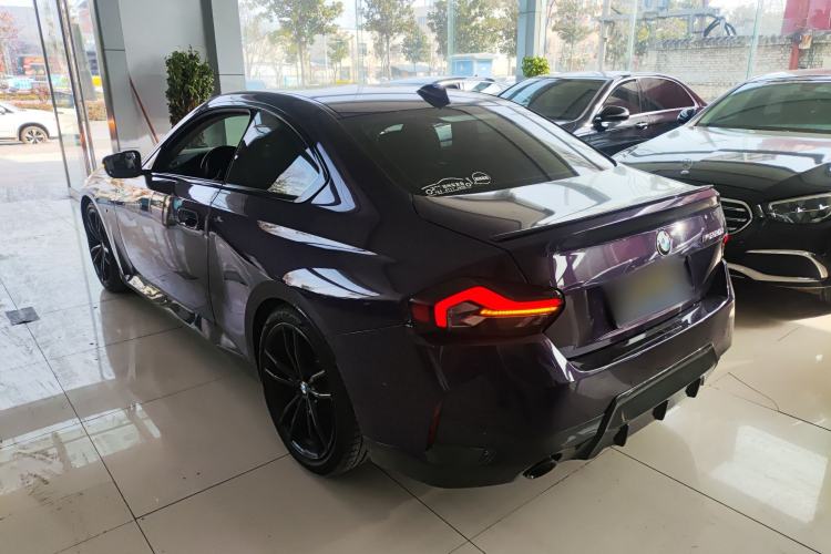 Used BMW 2 Series 2022 225i M Sport Night Edition Rear Left 45 Deg